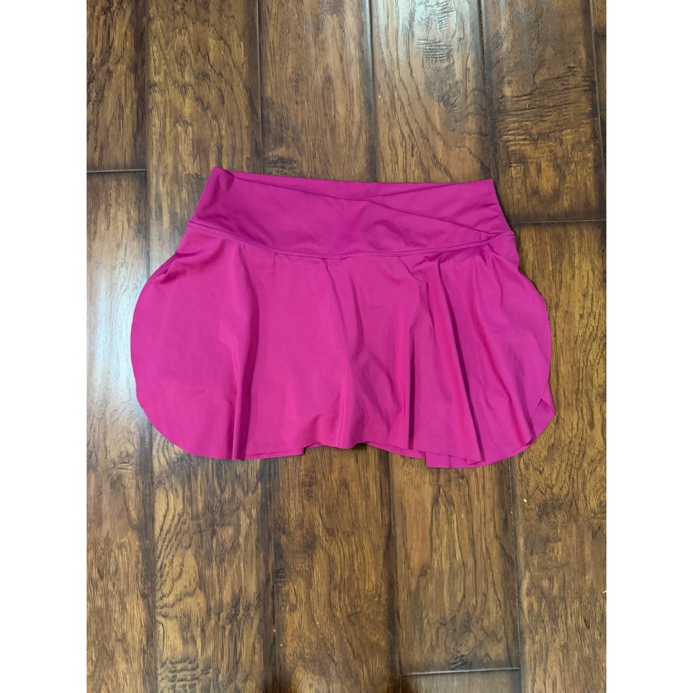 Calvin Klein Performance Tennis Skort Womens XL Pink Flounce Golf Skirt‎ Shorts